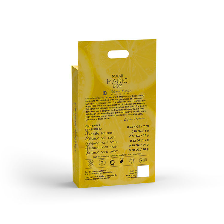 Aroma Magic Lemon Manicure And Pedicure Kit