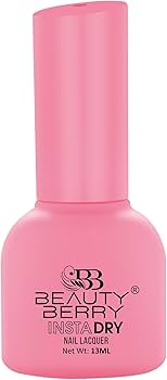 Beauty Berry Insta Dry Nail Lacquer (PRINCESS PINK-15)
