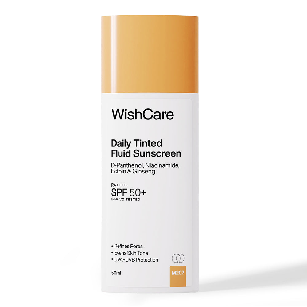 Wishcare Daily Tinted Fluid Sunscreen (M202)