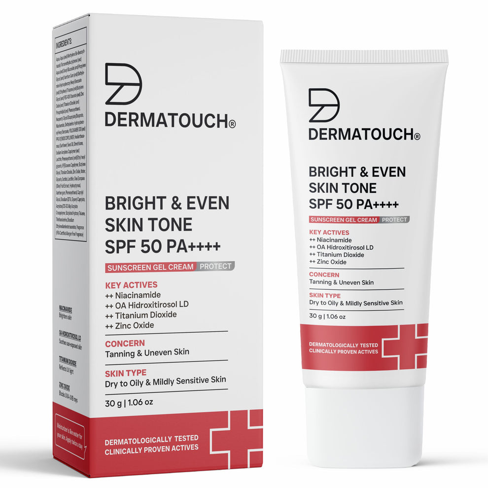 Dermatouch Bright & Even Skin Tone Sunscreen SPF 50 PA++++/ 30g