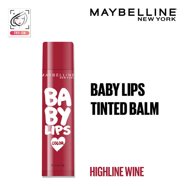 Maybelline Baby Lips Loves NYC Lip Balm with SPF 11 Up to 24H Moisture(Highline Wine)