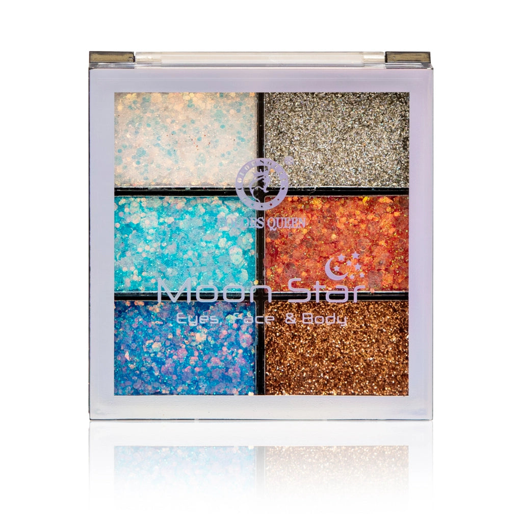 Colors Queen Moon Star Glitter Eyeshadow |01