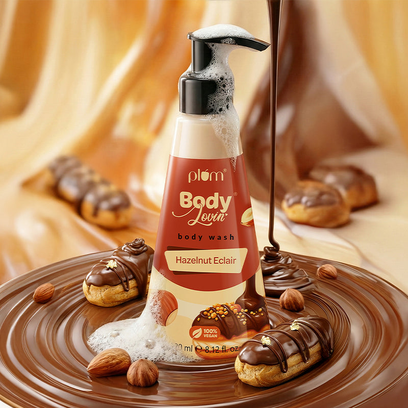 Plum Hazelnut Eclair Body Wash (240ml)