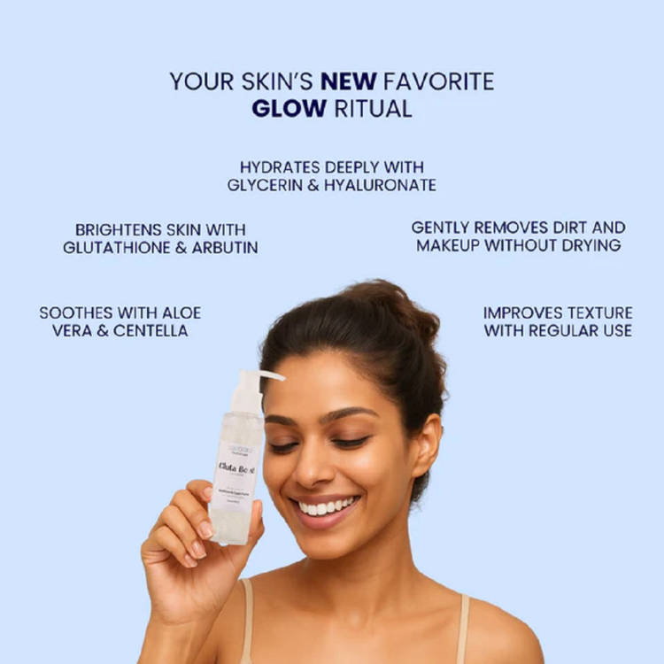 SUROSKIE Gluta Boost Face Wash for Men & Women With Niacinamide for Skin (100ml)