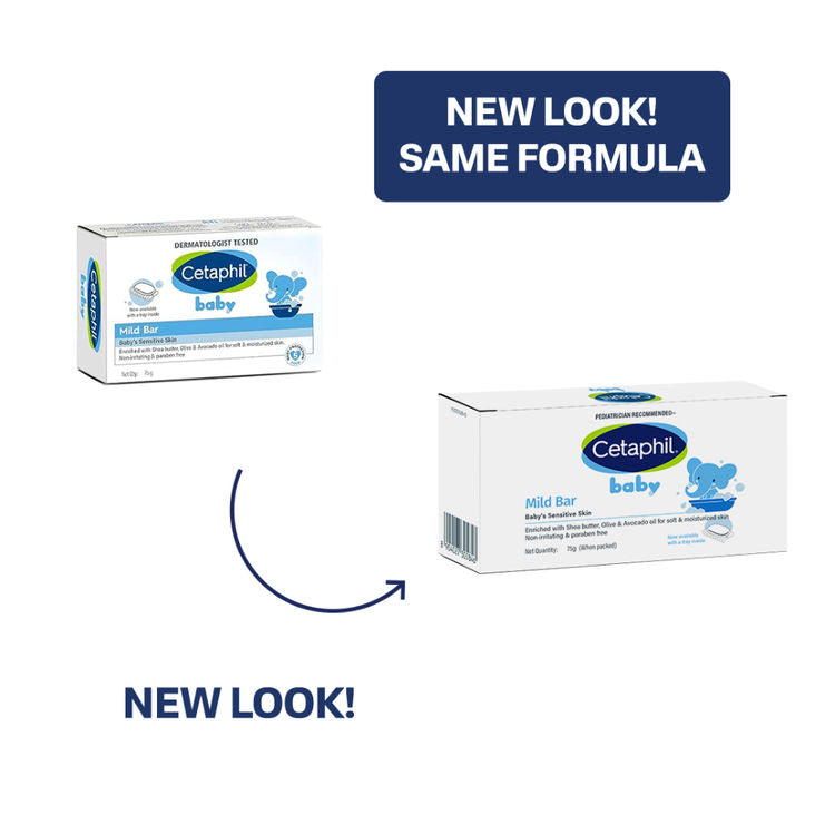 Cetaphil Baby Mild Bar
(75gm)