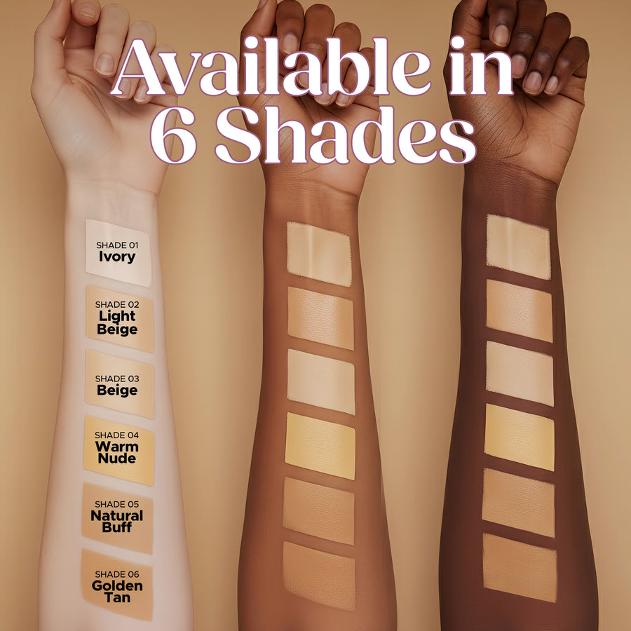 Hilary Rhoda Super Matte Liquid Foundation 02 Light Beige