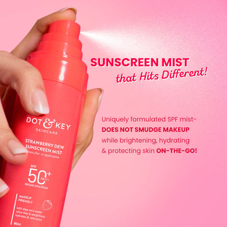 Dot & Key Strawberry Dew Sunscreen Mist SPF 50+ PA+++ (80ml)