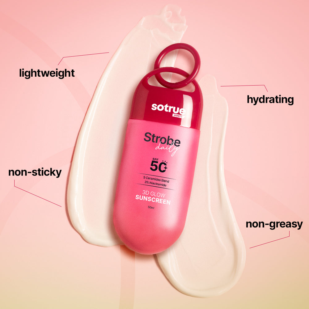 So True Daily Strobe Cream with SPF 50+ | Rose Gold