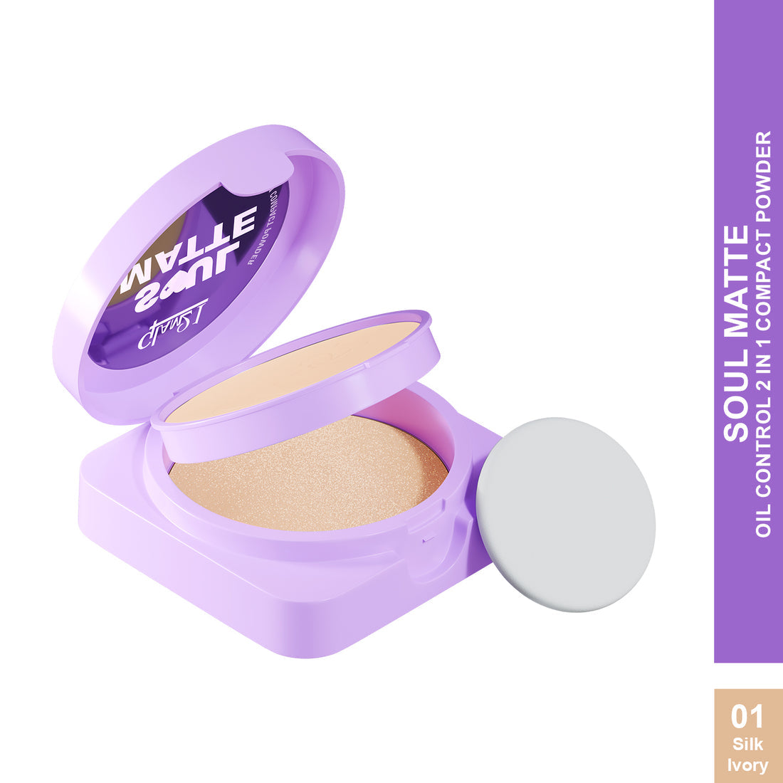 Glam21 Soul Matte Compact (01Silk Ivory)