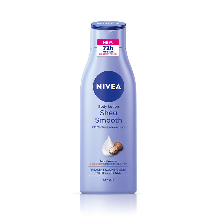 NIVEA Shea butter BODY LOTION - 5 in 1 COMPLETE CARE for 48H Moisturised Skin (Dry Skin)
(200 ml)