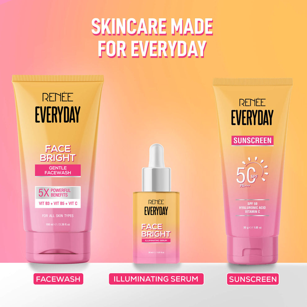 RENEE Everyday Face Bright Illuminating Face Serum For Brightening, 30 ml