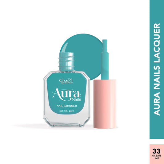 Glam21 Aura - Nail Lacquer (33Ocean Ink)