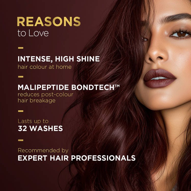 BBlunt Salon Secret High Shine Hair Colour - Mahogany Reddish Brown 4.56 (130g)