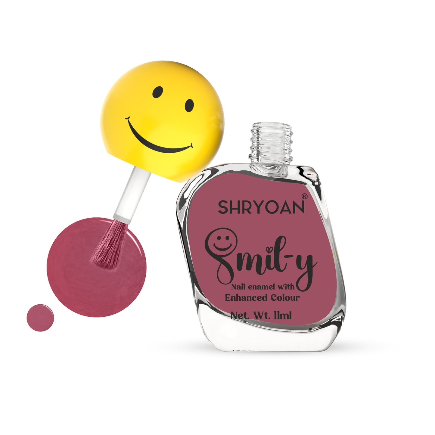 Shryoan Ultra Glossy Nail Paint(Rose Vale)