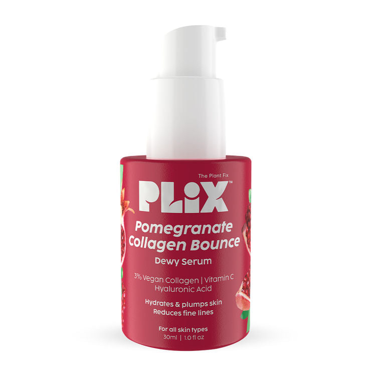 PlixPomegranate Collagen Bounce Serum
(30ml)