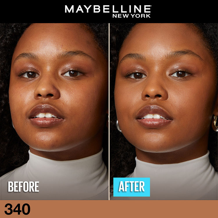 Maybelline Fit Me Matte+Poreless 16H Oil Control Foundation With SPF 22 PA++ (340 Cappuccino)(30ml)