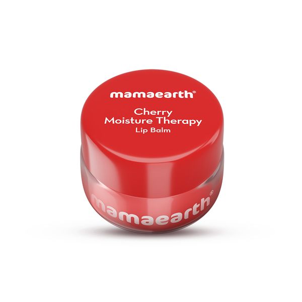 Mamaearth Cherry Moisture Therapy Lip Balm with Cherry & Vitamin E for Dry & Chapped Lips- 15 g