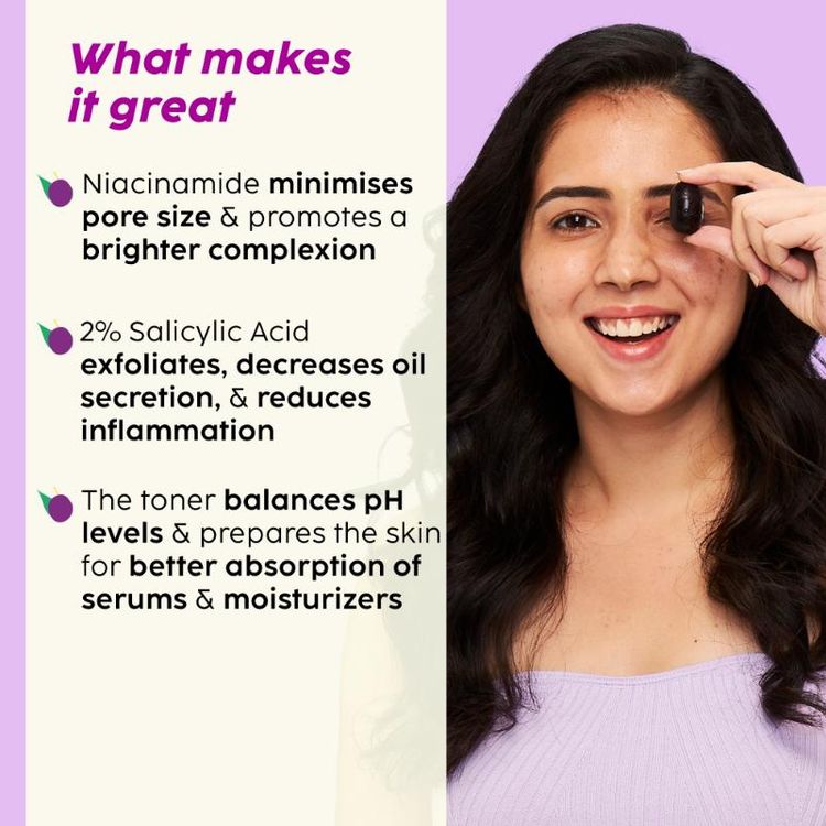 Plix FIX Jamun Clarifying Fruity Toner
(150ml)