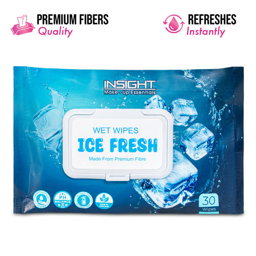 Insight cosmetics WET WIPES (30 WIPES) (Ice Fresh)