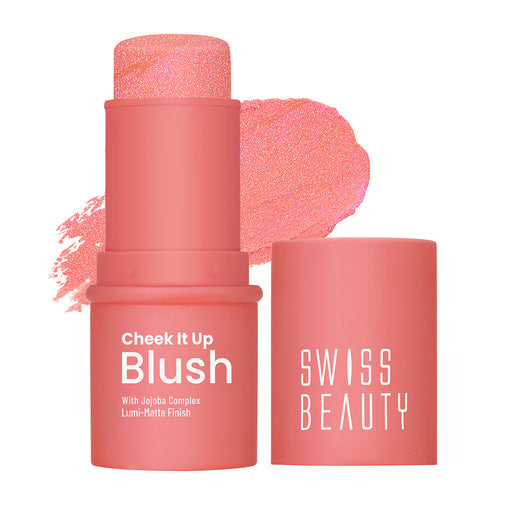 Swiss Beauty Cheek It Up Blush 03(Mood lifter Coral)