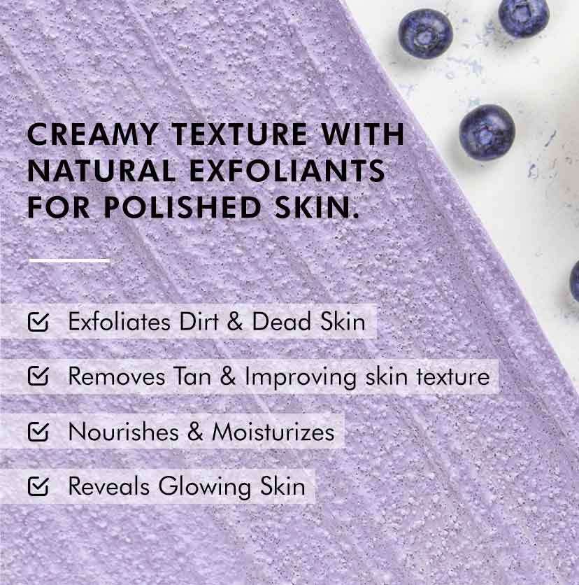 Mcaffeine Blueberry Breeze Body Scrub - 175g