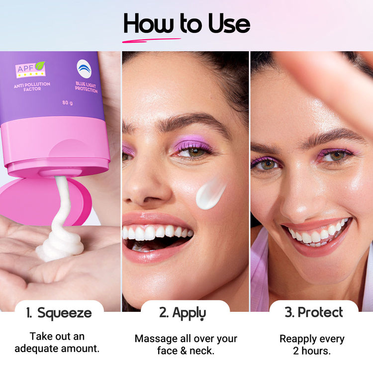 Aqualogica Illuminate+ Dewy Sunscreen In-Vivo Tested SPF 50+ PA++++ with Wild Berries & Alpha Arbutin - 80 g