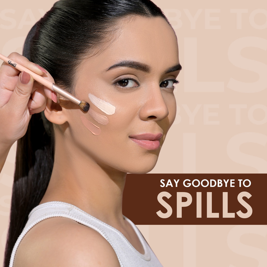 Glam21 Velvet Touch High Coverage Foundation (04Almond)