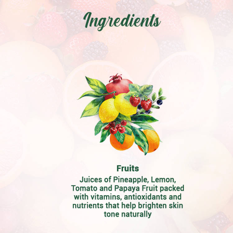 Biotique Fruit Brightening Depigmentation & Tan Removal Face Pack (100g)
