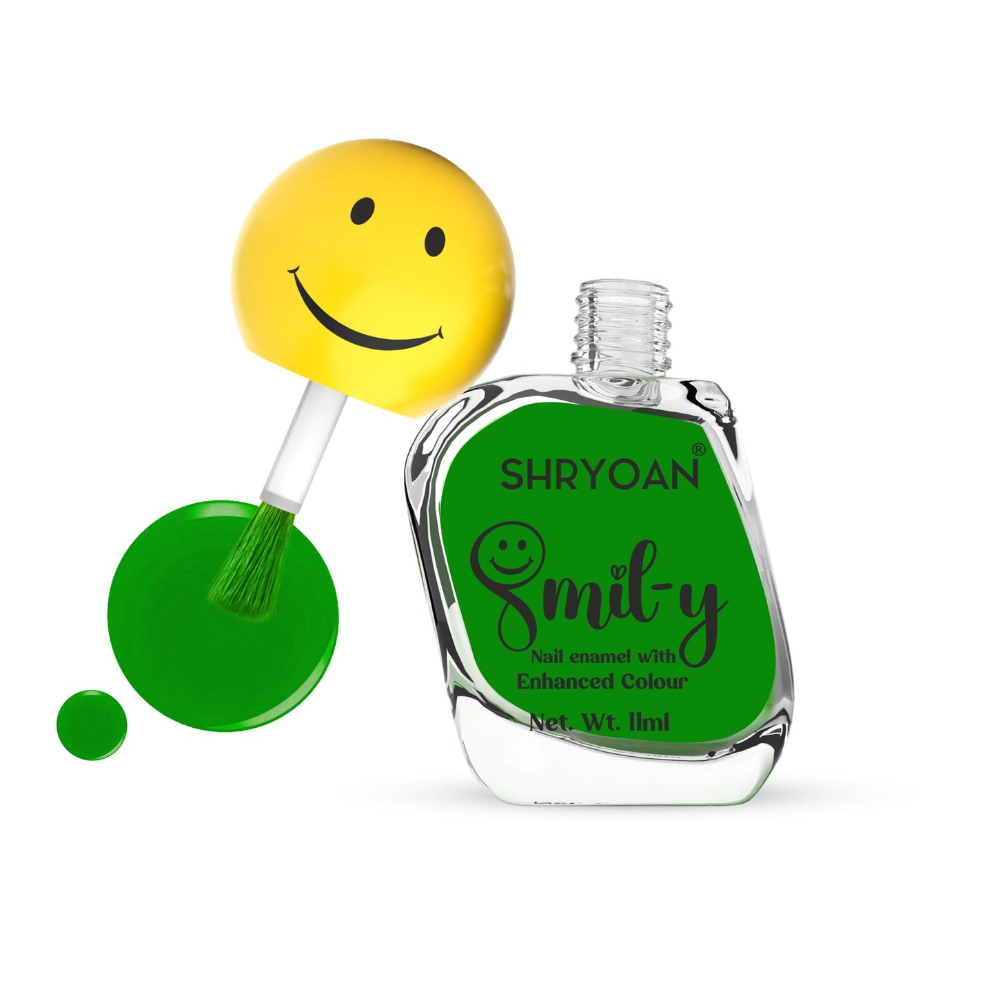 Shryoan Ultra Glossy Nail Paint(Green)