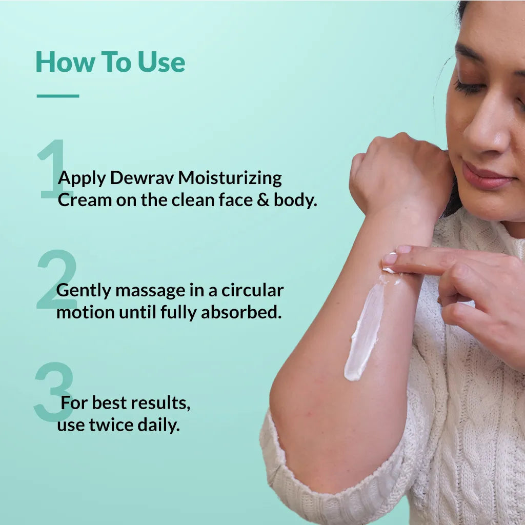 Fixderma Dewrav Moisturizing Cream For Dry To Very Dry Skin