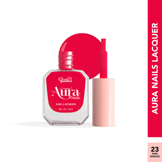 Glam21 Aura - Nail Lacquer (23Pink Mirage)