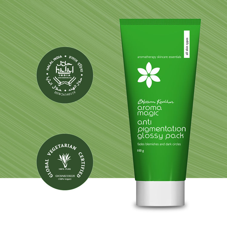 Aroma Magic Anti Pigmentation Glossy Pack Fades Blemishes & Dark Circles (100g)