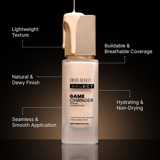 Swiss Beauty Select Game Changer Serum Foundation (05 Neutral Biscuit)