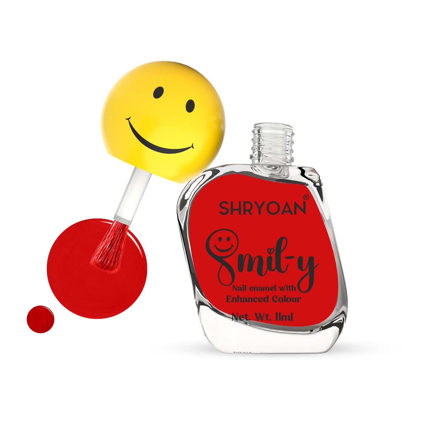Shryoan Ultra Glossy Nail Paint(Venetian Red)