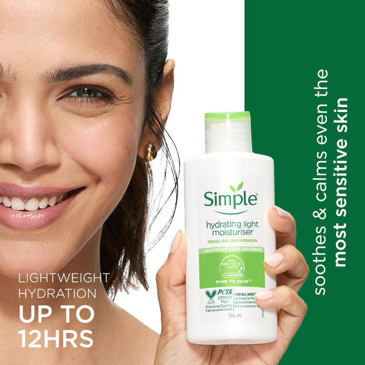 Simple Kind to Skin Hydrating Light Moisturizer All Skin Types Moisturizer (125ml)