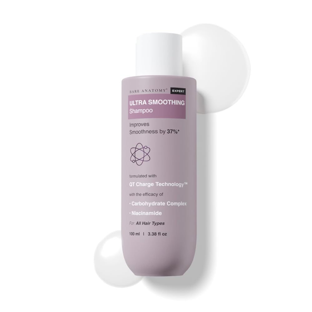 Bare Anatomy Ultra Smoothing Shampoo For Dry And Frizzy Hair | 100ml