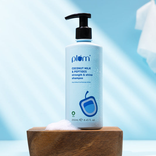 Plum Coconut Milk & Peptides Shampoo (250ml)