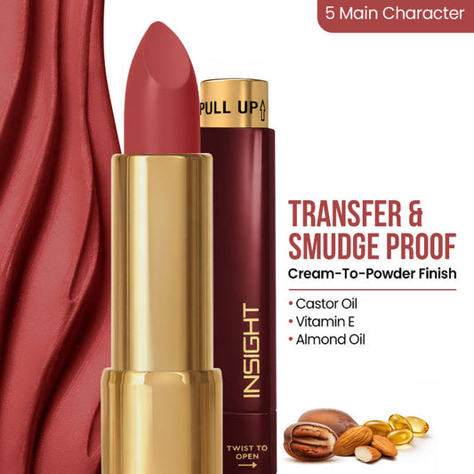 Insight Cosmetics Blur Rouge Lipstick - 05 Main Character (4.2g)