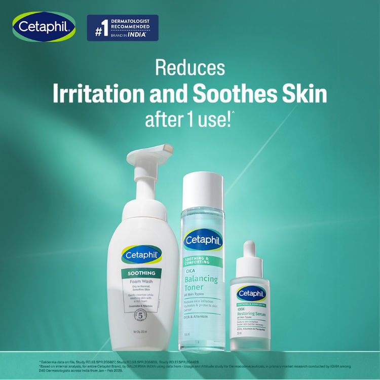 Cetaphil CICA Toner, Skin Barrier Protection, Reduces Irritation
(150ml)