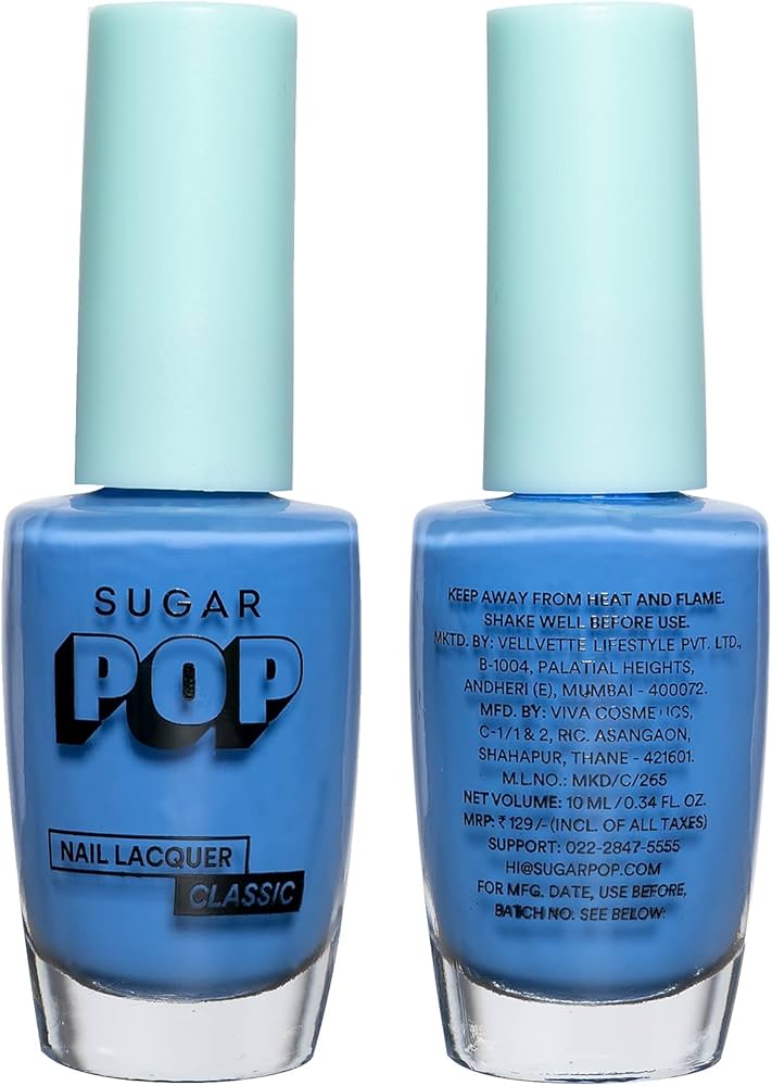 SUGAR POP Nail Lacquer (06 Blue For )