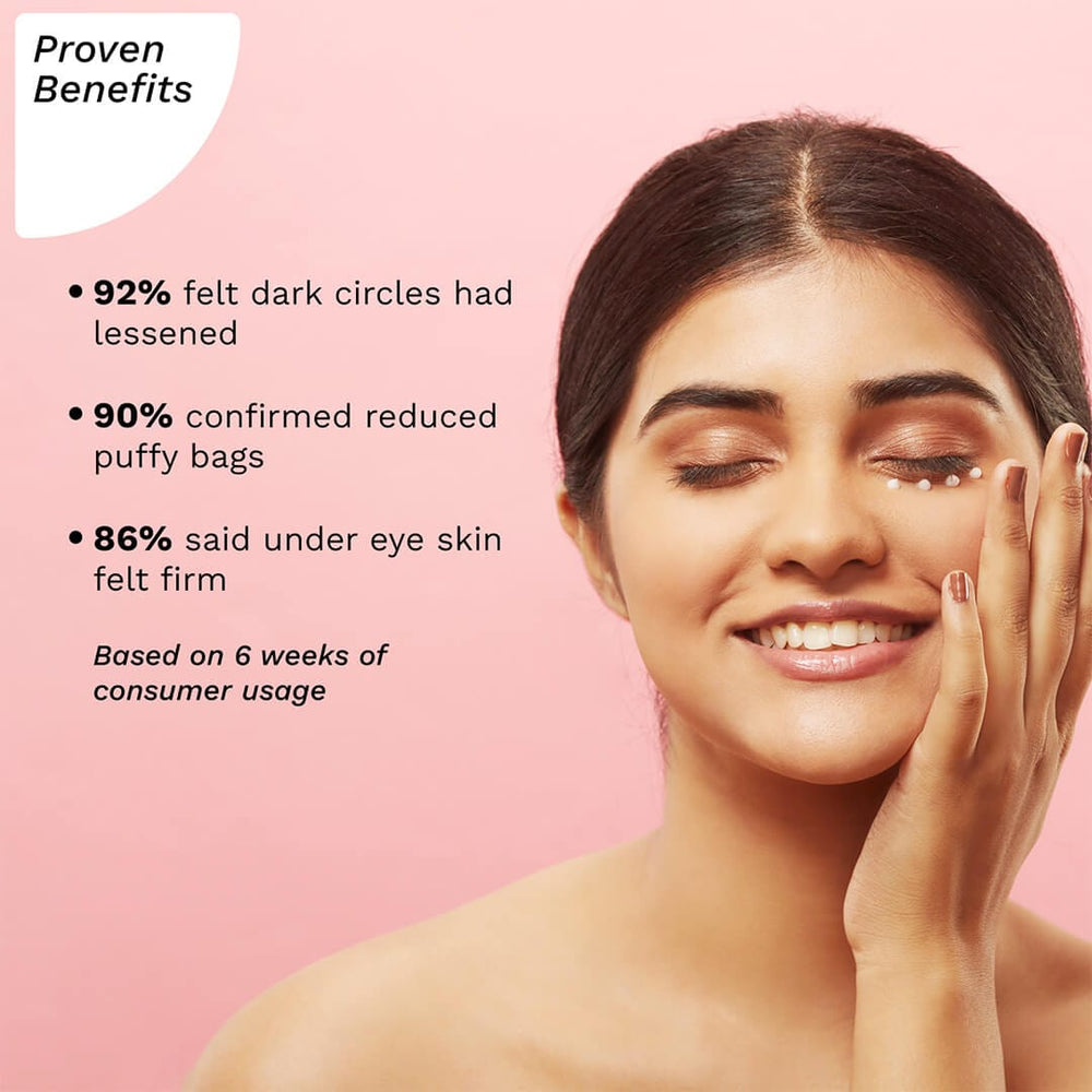 Pilgrim Red Vine Under Eye Cream with Retinol & Vitamin C
Experience Bright Eyes