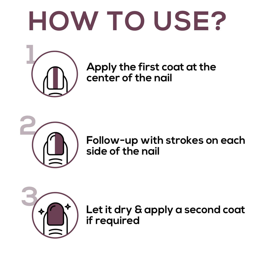 RENEE Hyper Gel Nail Paint 10ml (10 Burgundy Violet)