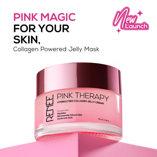 RENEE Pink Therapy Hydrolyzed Collagen Overnight Sleeping Jelly Mask for Antiaging & Hydrated Skin
(50g)