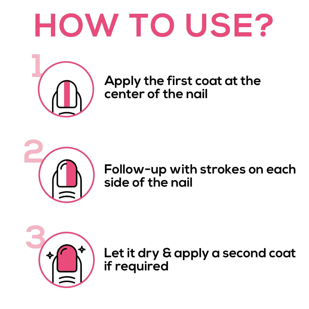 RENEE Neons Nail Paint (04 Pink Flare)
