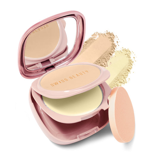 Swiss Beauty Matte & Set Duo Compact (04Honey)