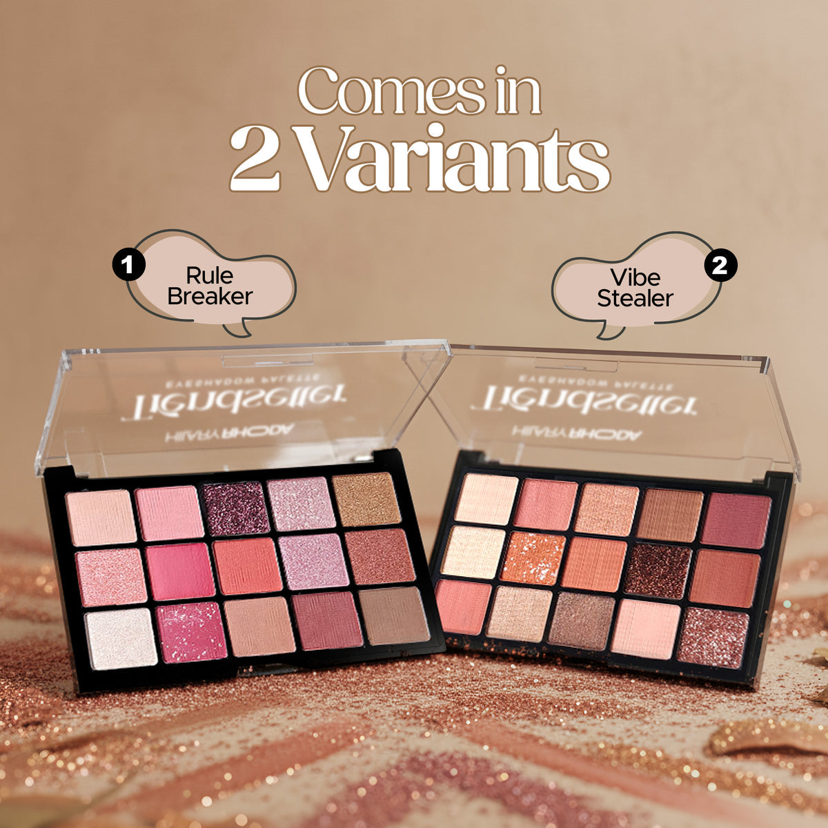Hilary Rhoda Trendsetter Eyeshadow Palette (Rule Breaker 01)