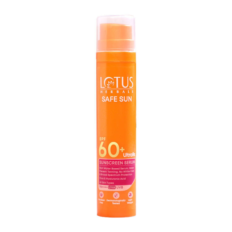 Lotus Herbals UltraRX Sunscreen serum SPF 60+ PA++++All skin typesDermatologically tested (50ml)