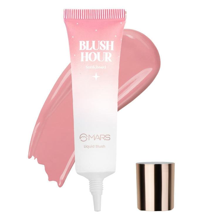 MARS Liquid Blush Hour Dewy-Matte Finish - 03 Sunkissed
(12ml)