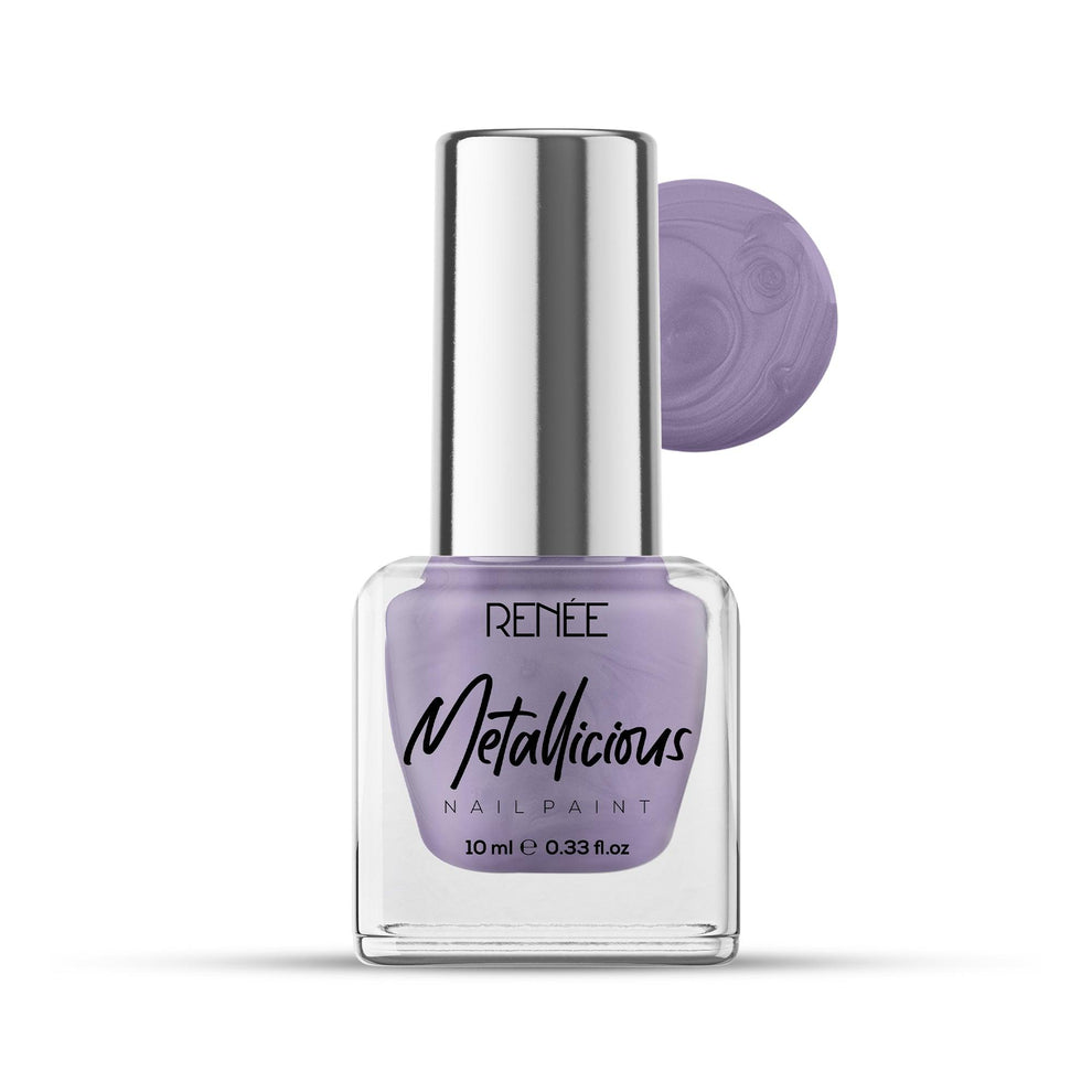 RENEE Metallicious Nail Paint (10 Lilac Haze)