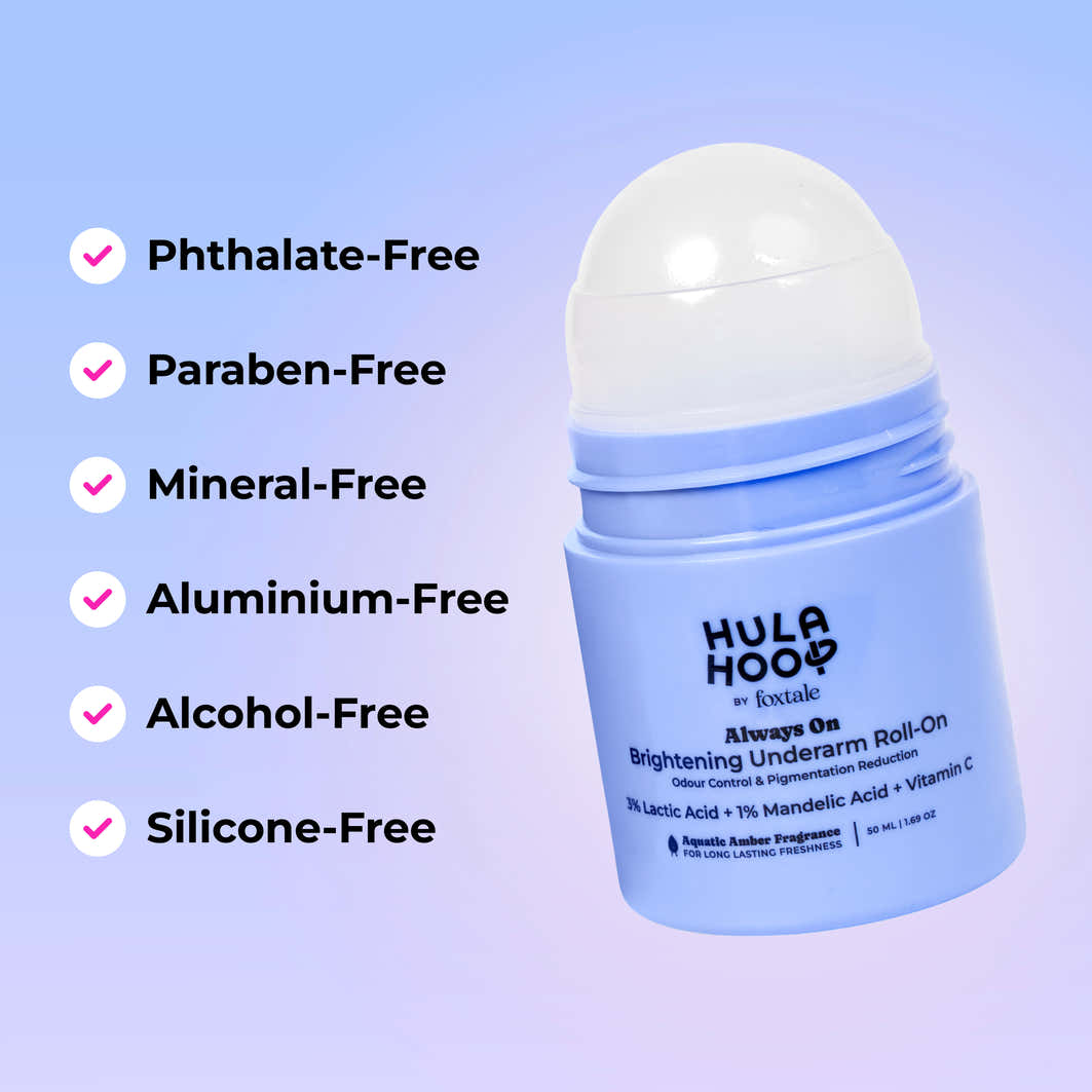 Hula Hoop Brightening Underarm Roll-On with Vitamin C